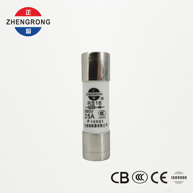 14*51mm 500V 25A RS16 High Breaking Capacity Fuse