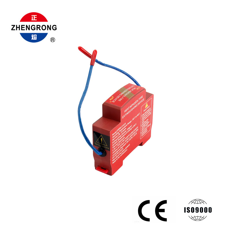 DIN Rail Aerosol Fire Suppression Device | Automatic Heat Extinguisher QRR0.01G/S