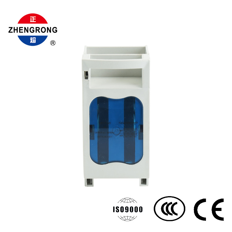 DIN Rail Fuse Holder NH00 160A Knife Switch Fuse Base