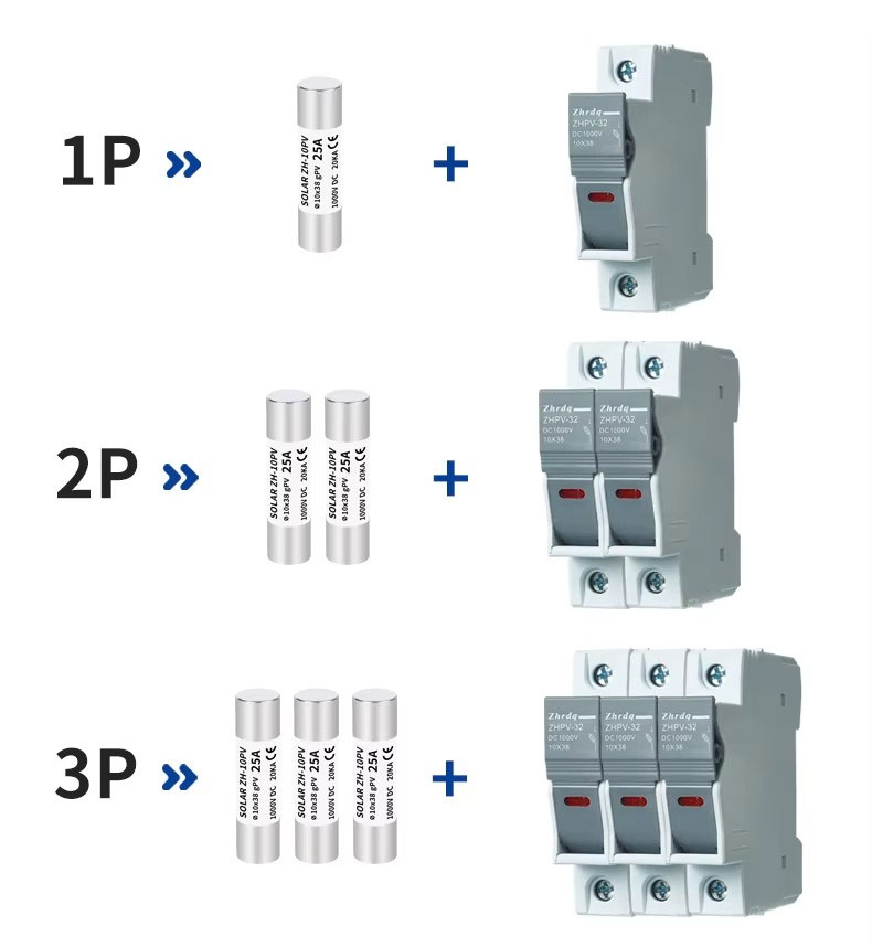 1000VDC Solar PV Fuse Holder