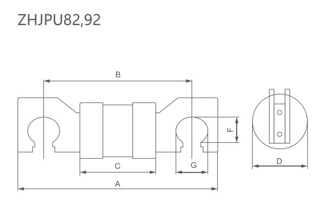 415V 355A JPU Bolt Fuse