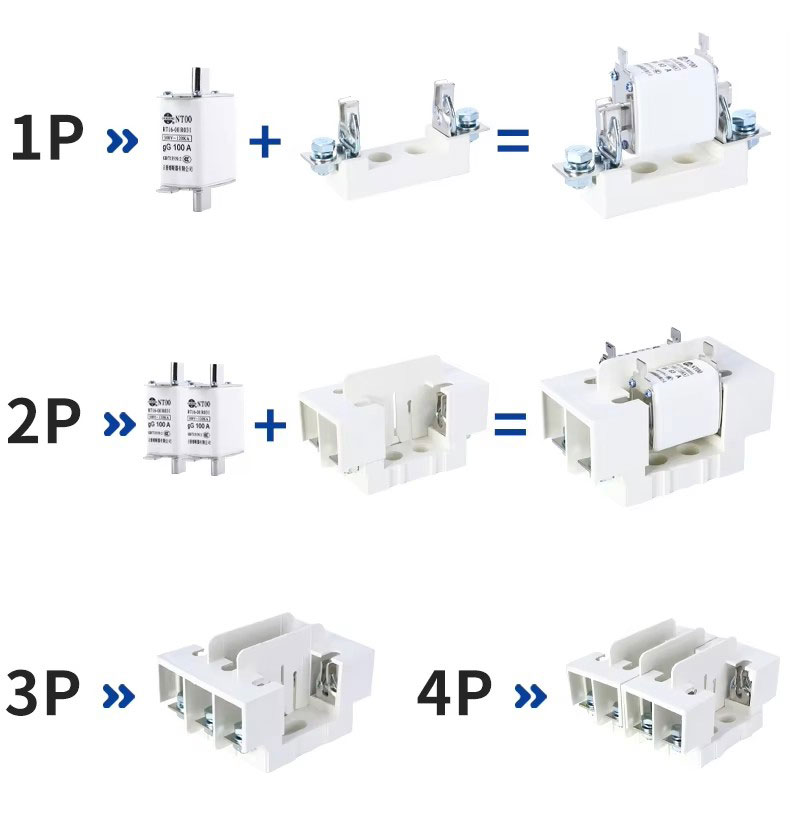 500V 250A Fuse Base