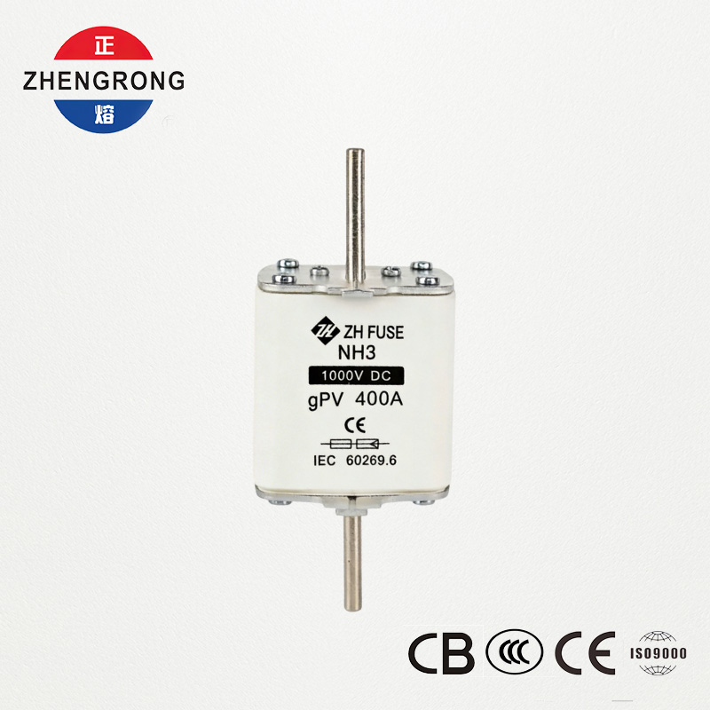 NH3 1000V DC 400A gPV Fuse for Solar PV Systems