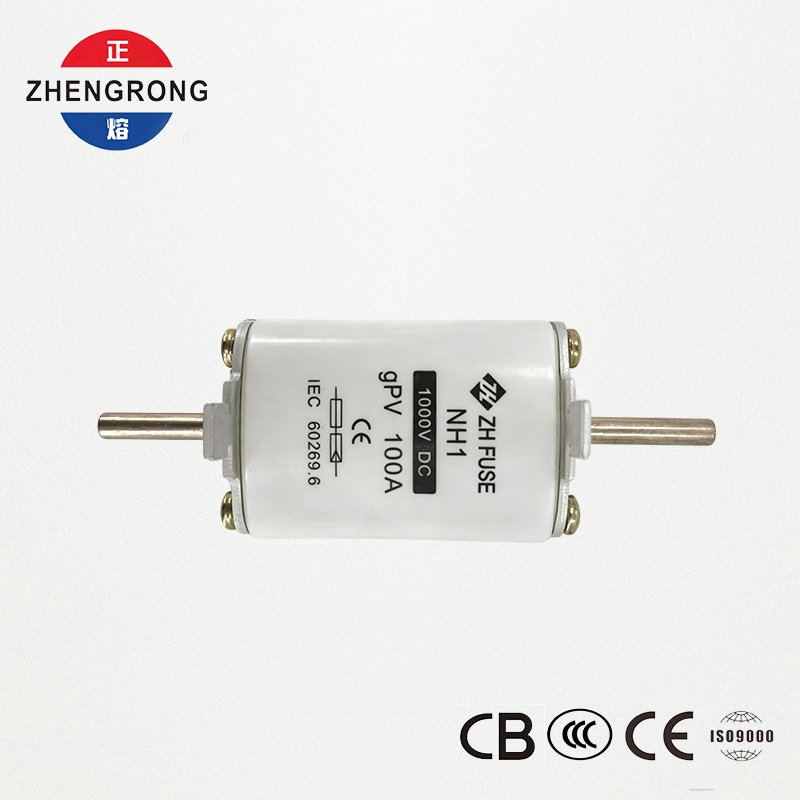 PV DC Fuse NH1 100A 1000V | CE & IEC 60269.6 Approved for Solar Arrays